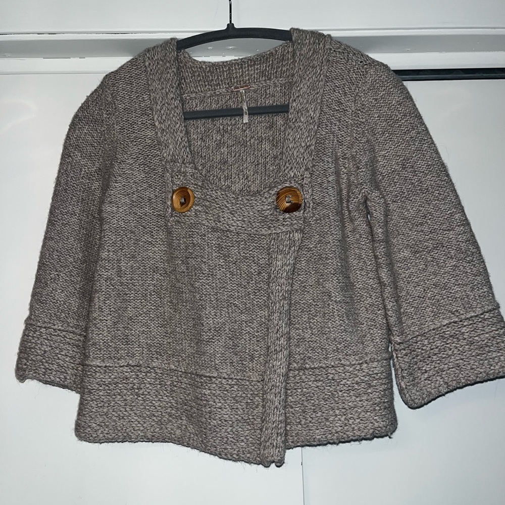 Free People cropped sweater